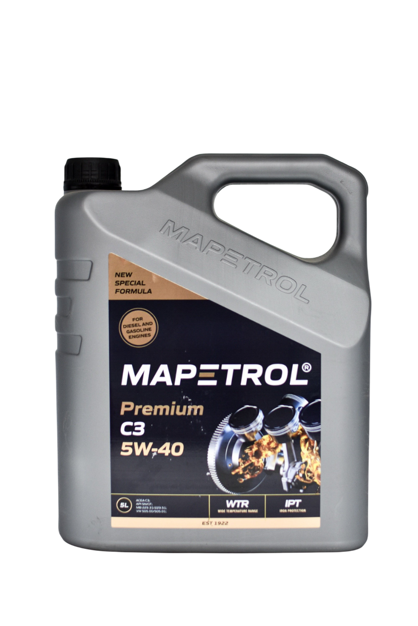 Олива моторна MAPETROL PREMIUM C3 5W-40 5L