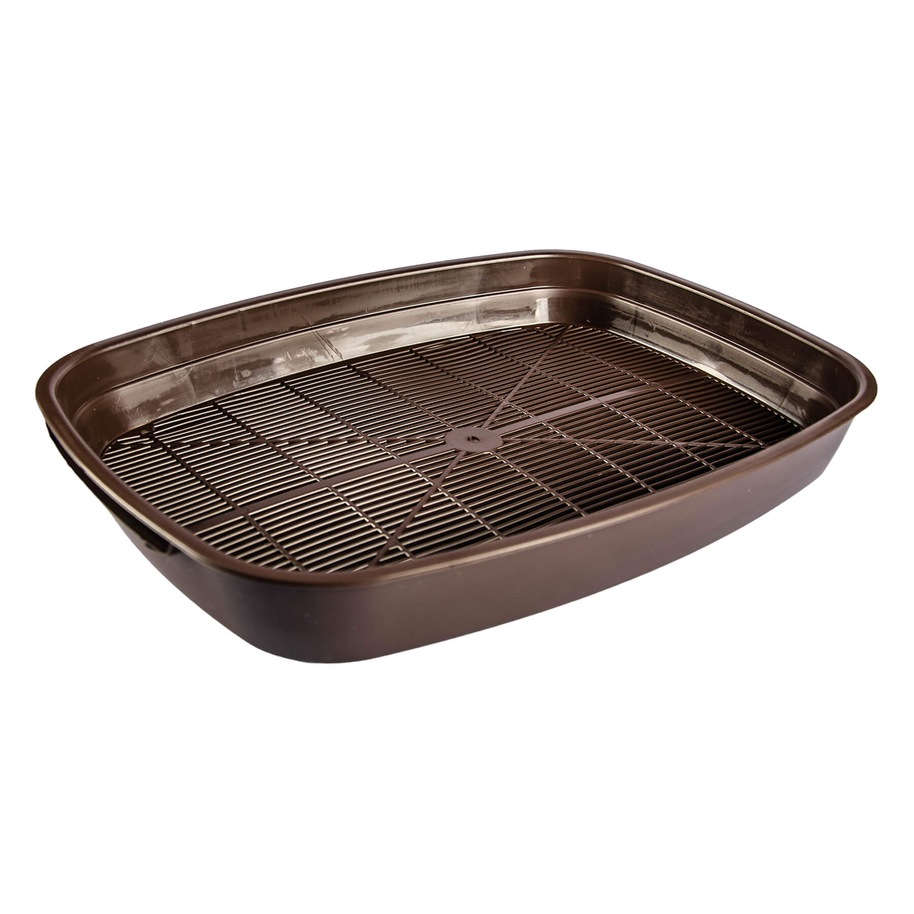 Туалет з сіткою коричневий 37*27*50 ZOOset