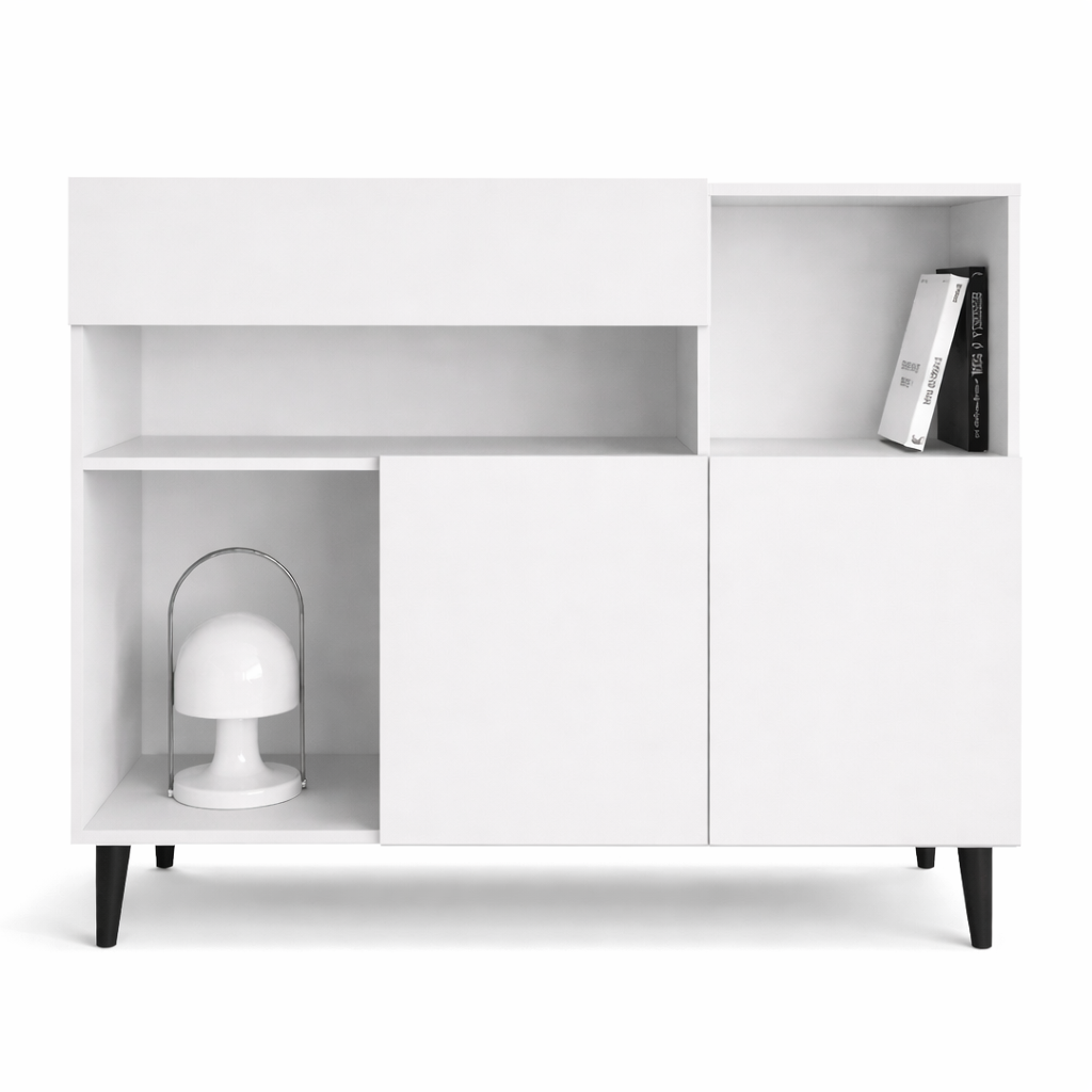 Комод з шухлядою та двома секціями з дверцятами