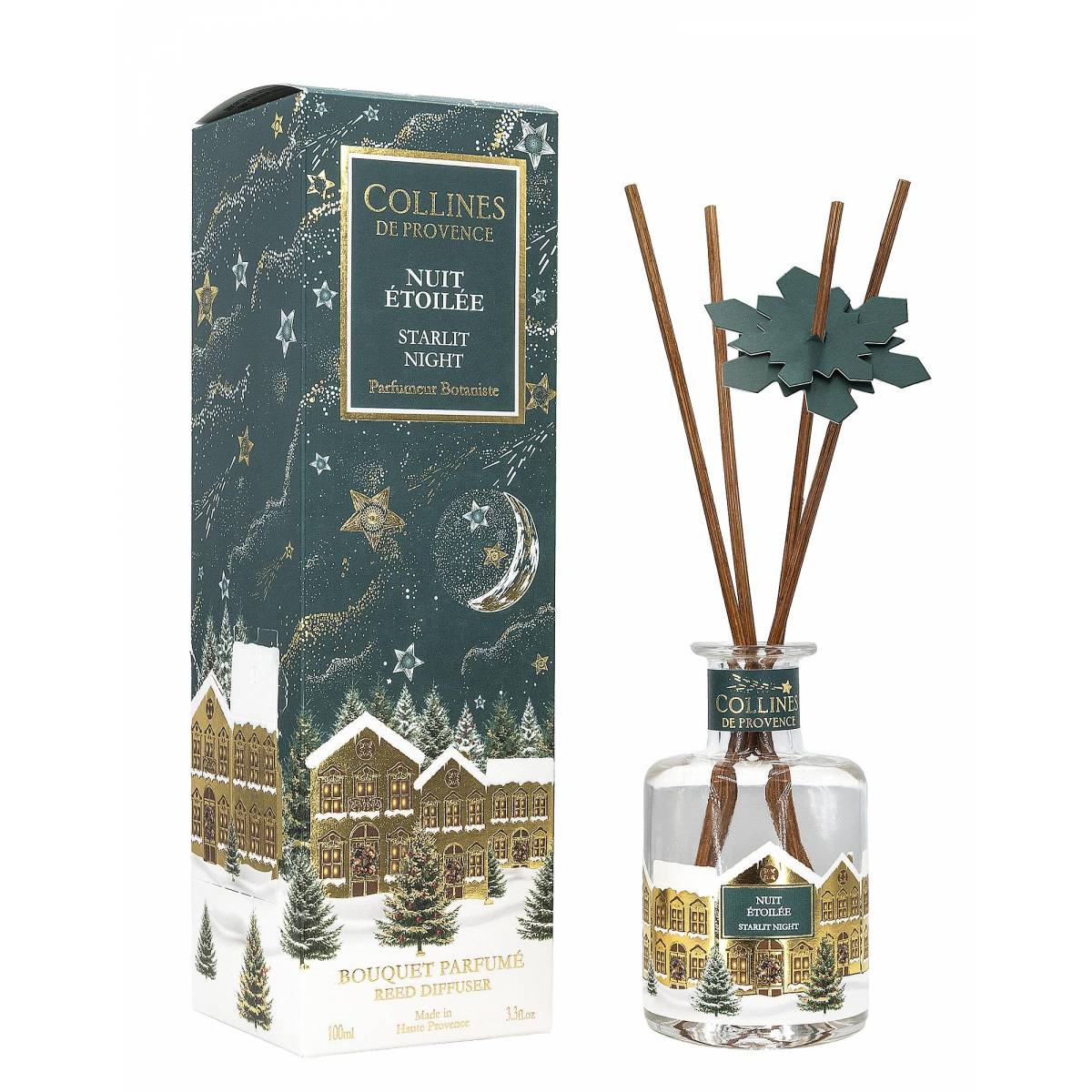 Аромадифузор Collines de Provence Зоряна ніч Christmas (Новорічна) 100мл