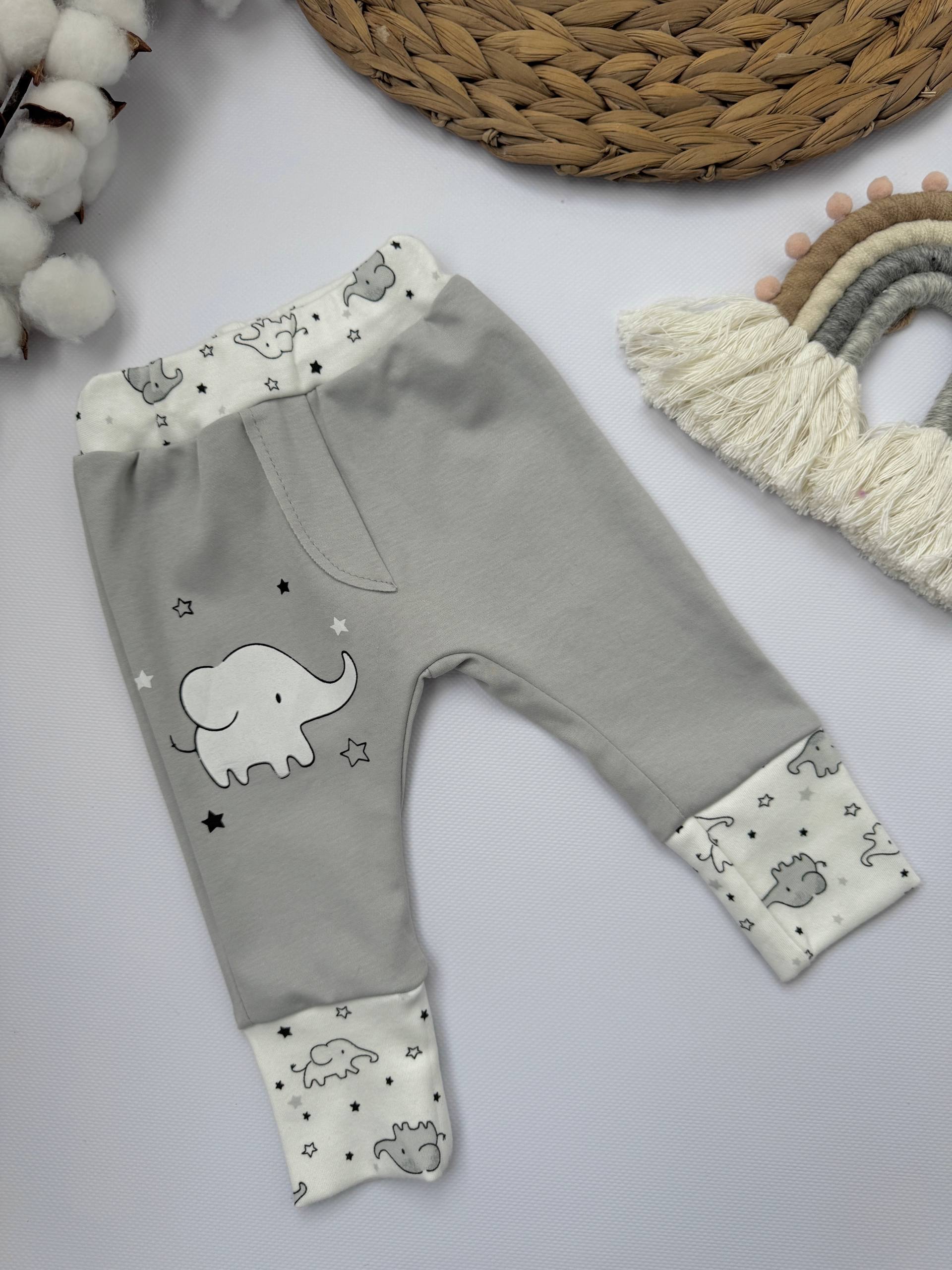 Штанці з інтерлоку для новонароджених та немовлят
