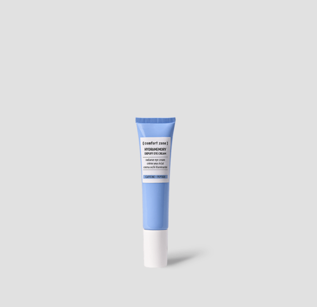 HYDRAMEMORY DEPUFF EYE CREAM - ЗВОЛОЖУВАЛЬНИЙ КРЕМ ВІД НАБРЯКІВ ДЛЯ ЗОНИ НАВКОЛО ОЧЕЙ