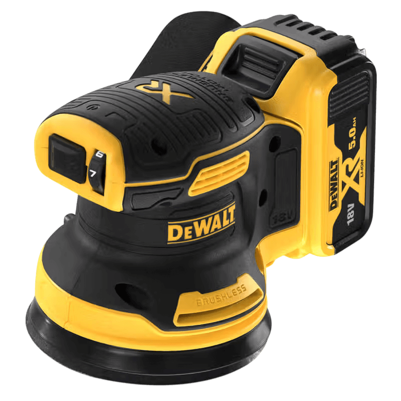 Шліфувальна машина ексцентрикова акумуляторна безщіткова DeWALT DCW210P2