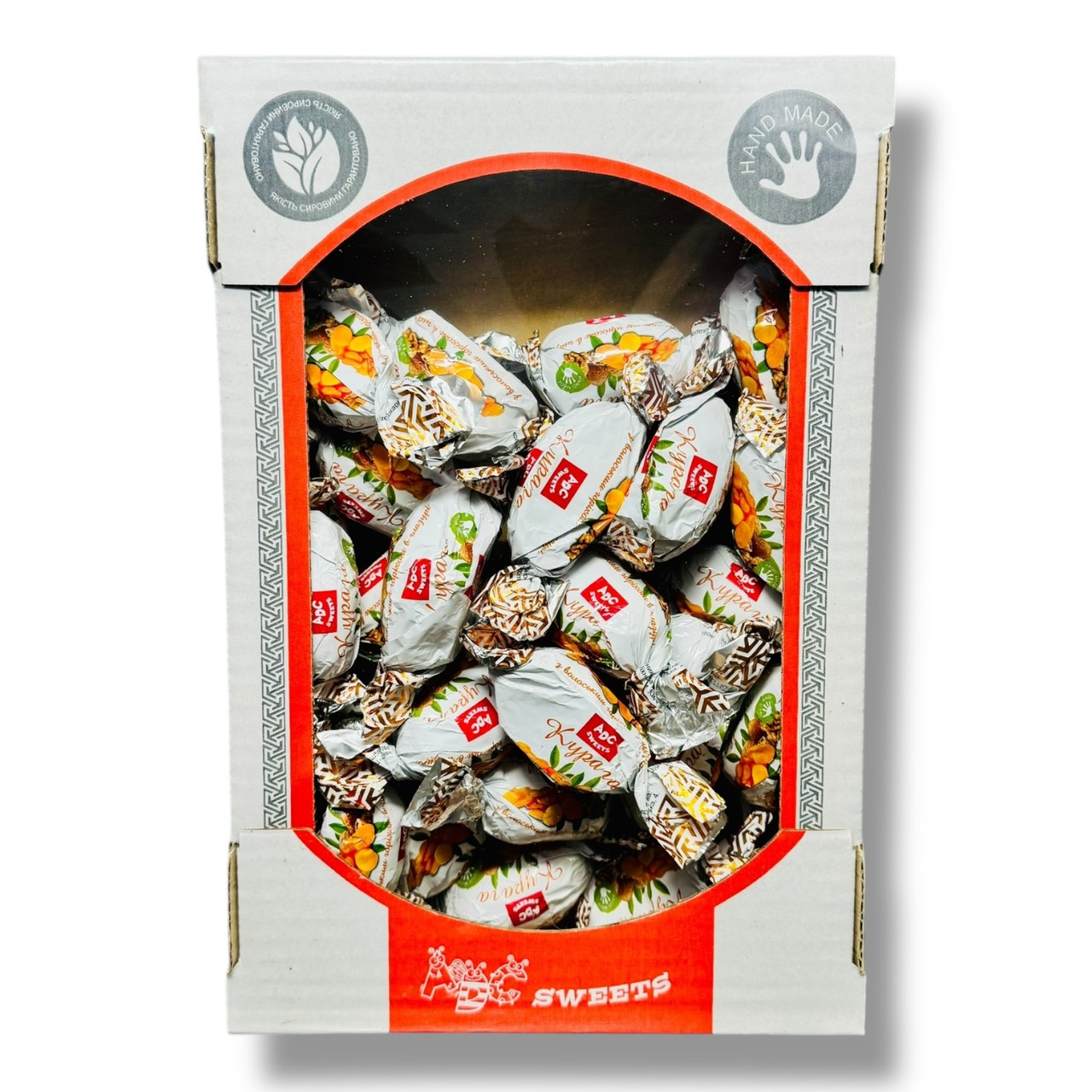 Цукерки ABС sweets Курага із волоським горіхом 1кг