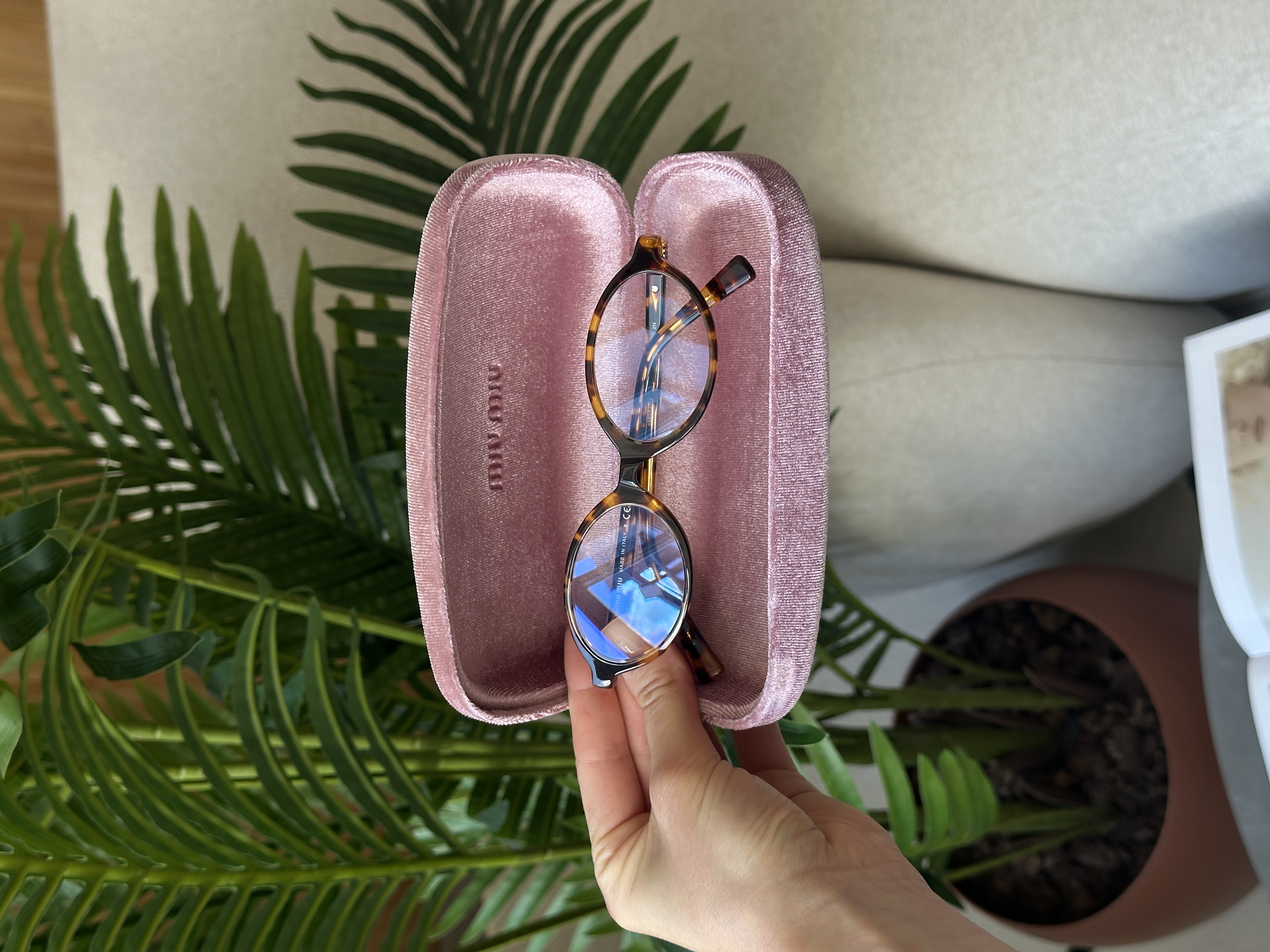 Glasses Miu Miu SMU04Z-F VAU-08N 2N Clear/Leo