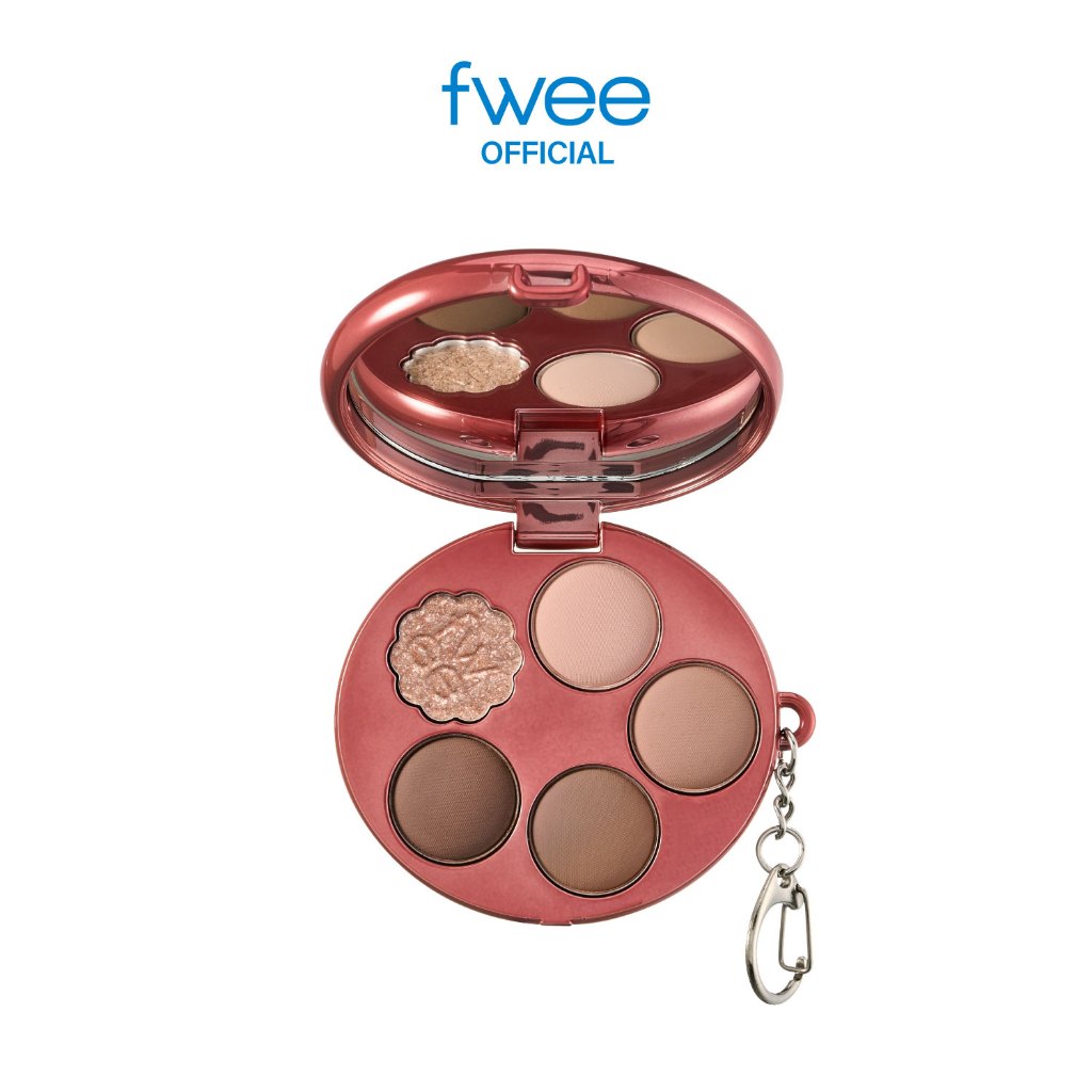 FWEE Pocket Eye Palette | Палітра тіней - EP04 Salted Caramel