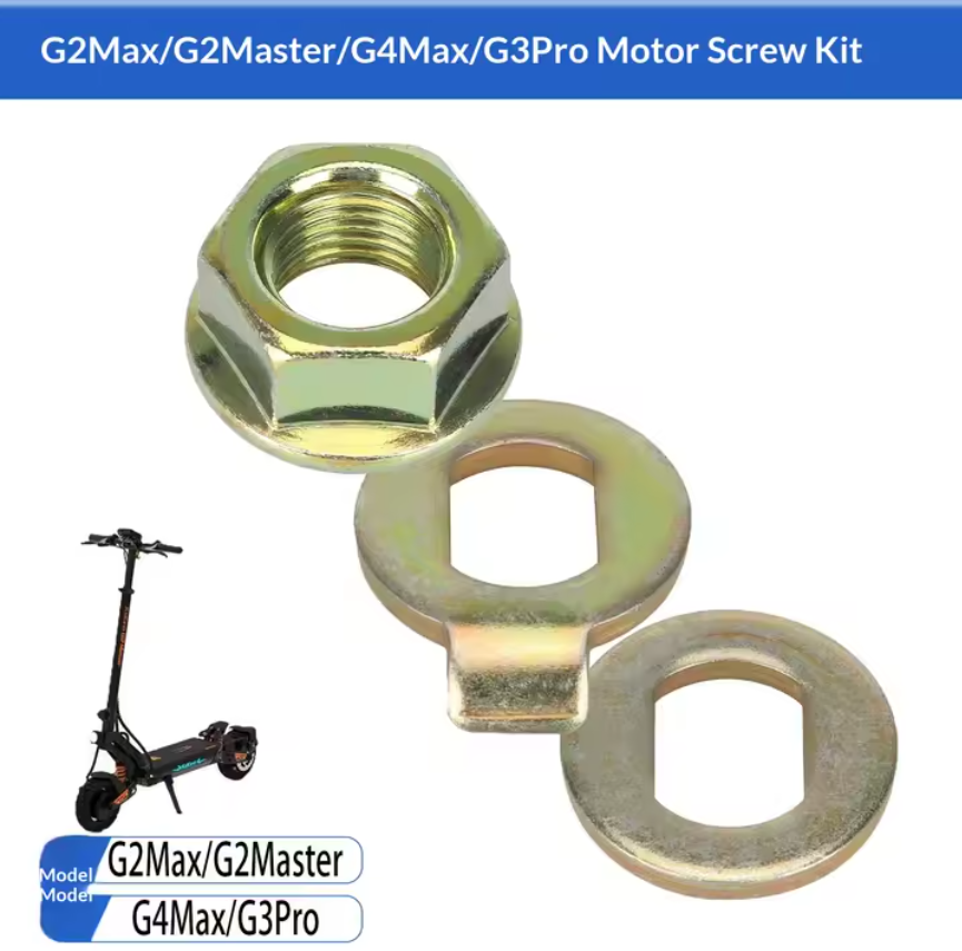 Гайка з шайбою для мотор-колеса KuKirin G2 Max / G2 Master / G3 Pro — оригінальна запчастина