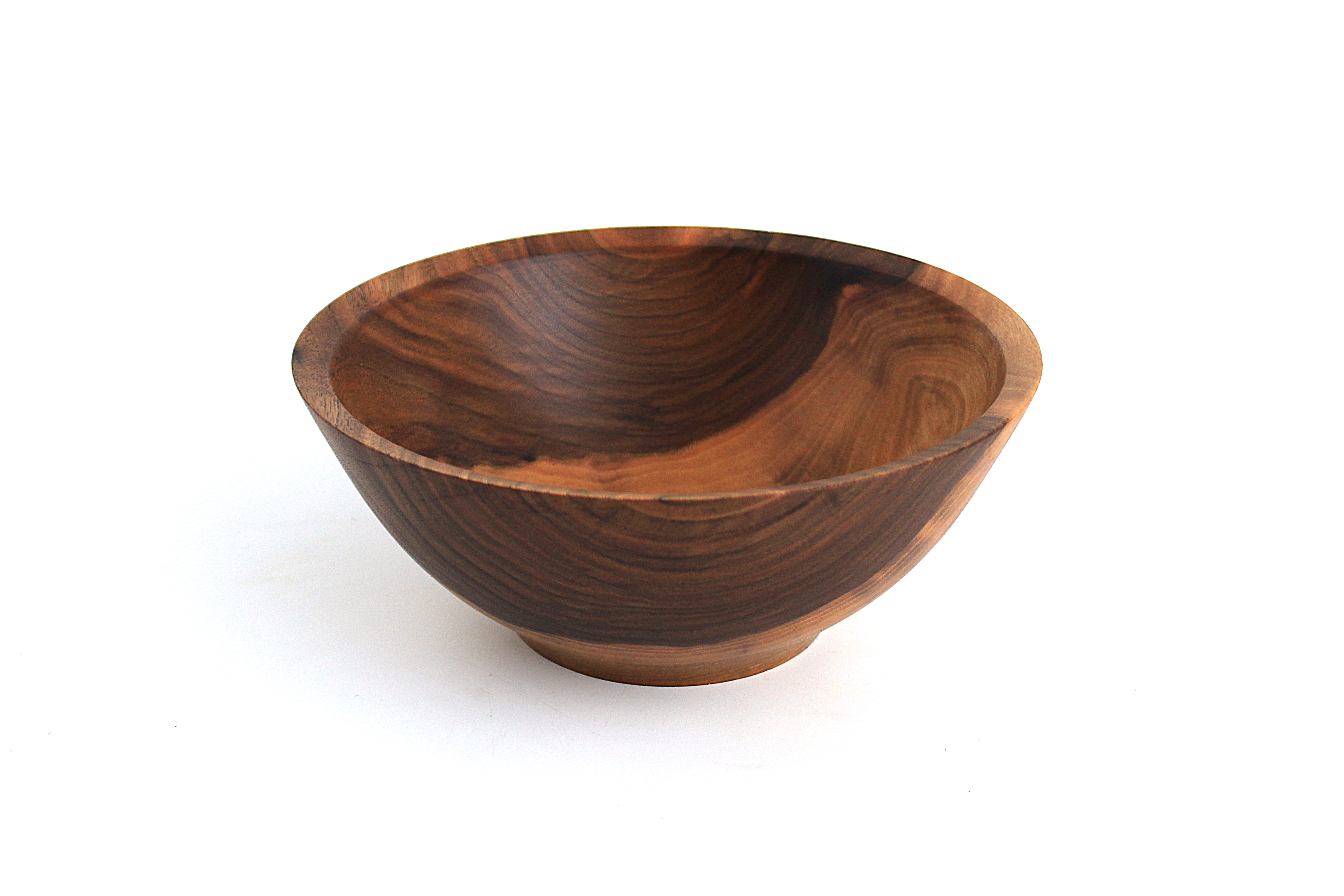 Салатник з горіха  ручної роботи