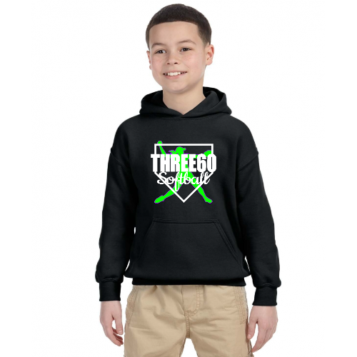 Youth Hoodie Three60 Softball