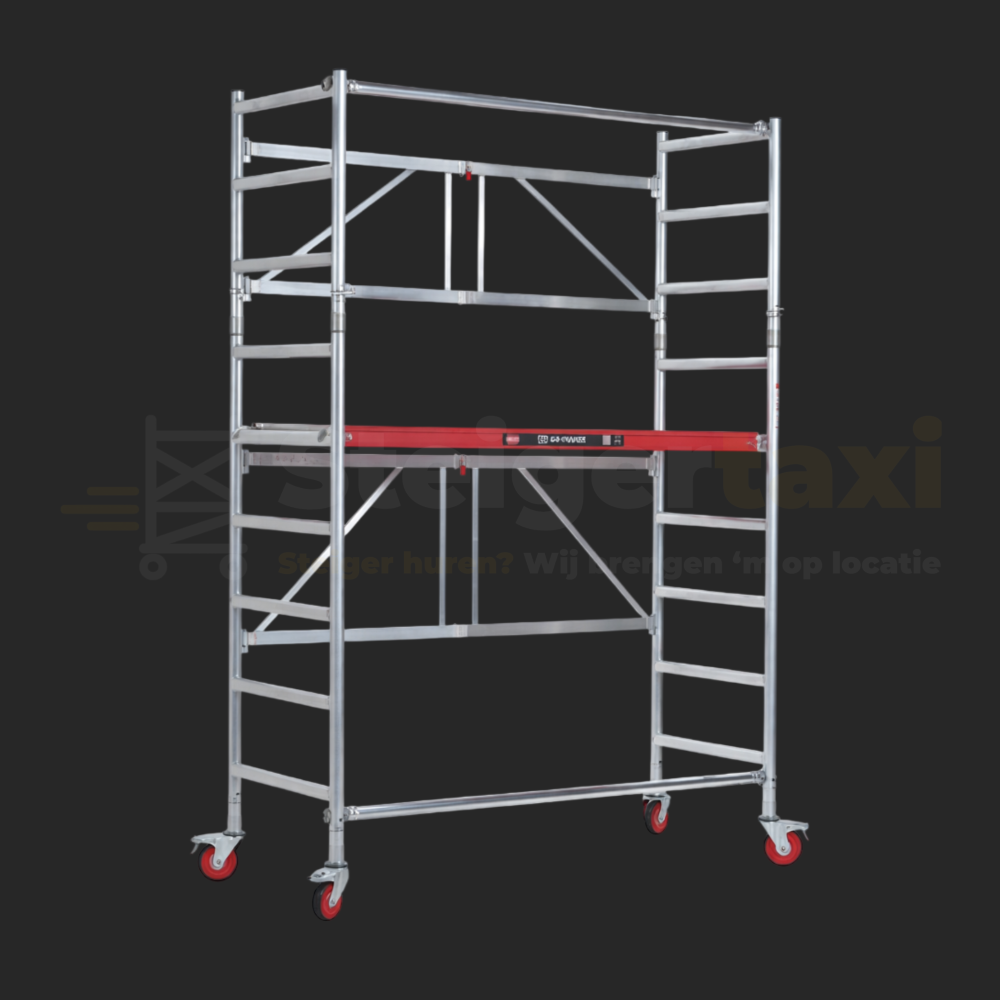 Altrex RS44 Power kamersteiger 75 × 190 cm - 4,0 m werkhoogte huren