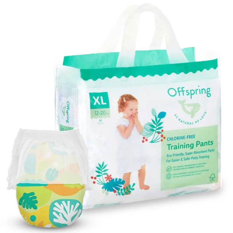 Підгузки-трусики Offspring Forestia, розмір XL, 12-20 кг, 30 шт.