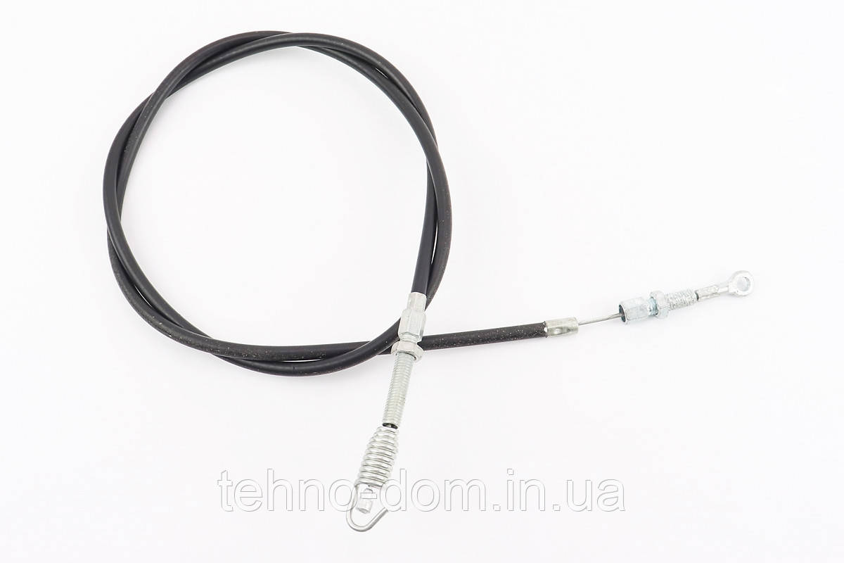 Трос зчеплення 168F (кільце — пружина) трос 130 см; кожух 109см