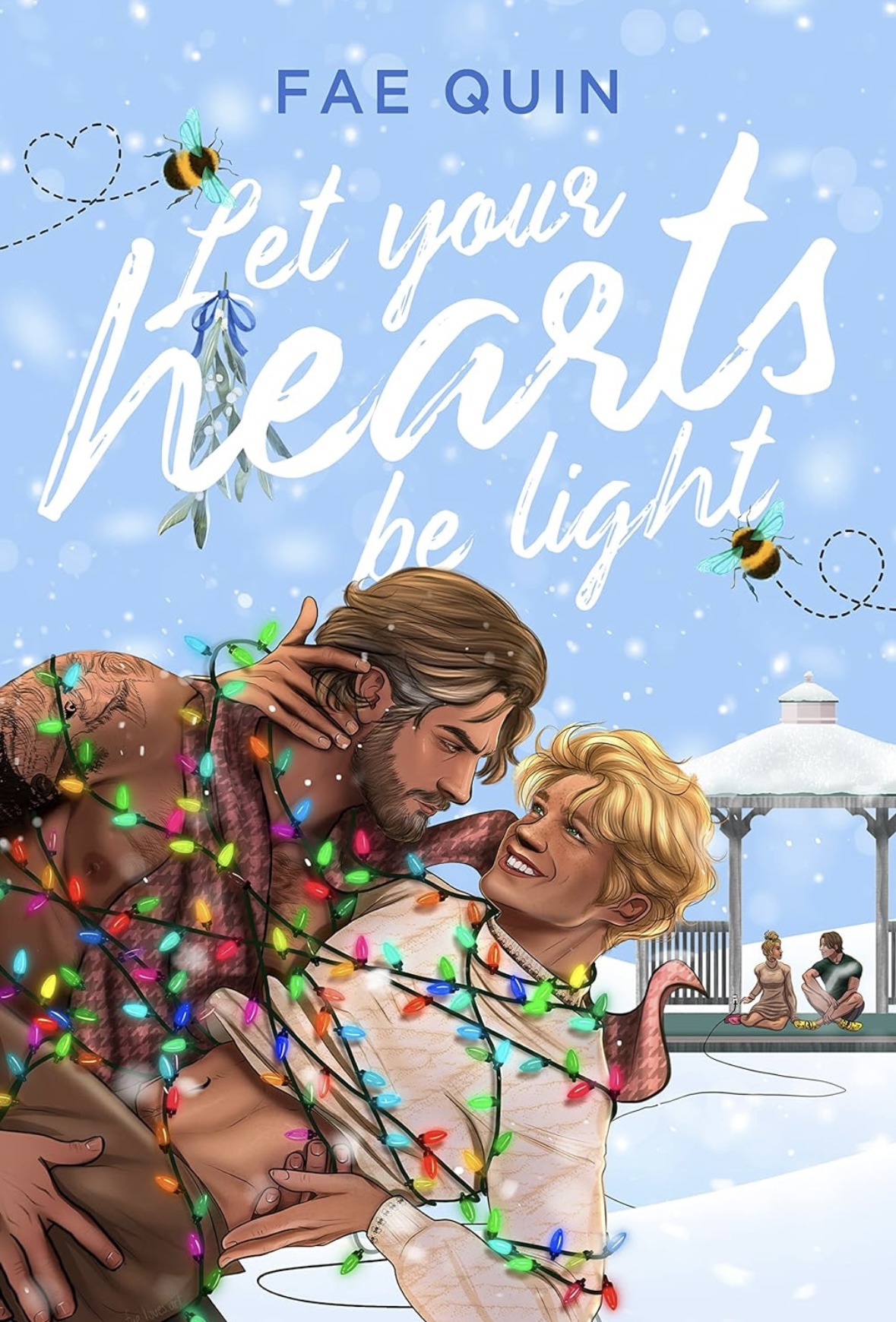 Let Your Hearts Be Light: MM Holiday Romance (Christmas Daddies Book 1) Fae Quin