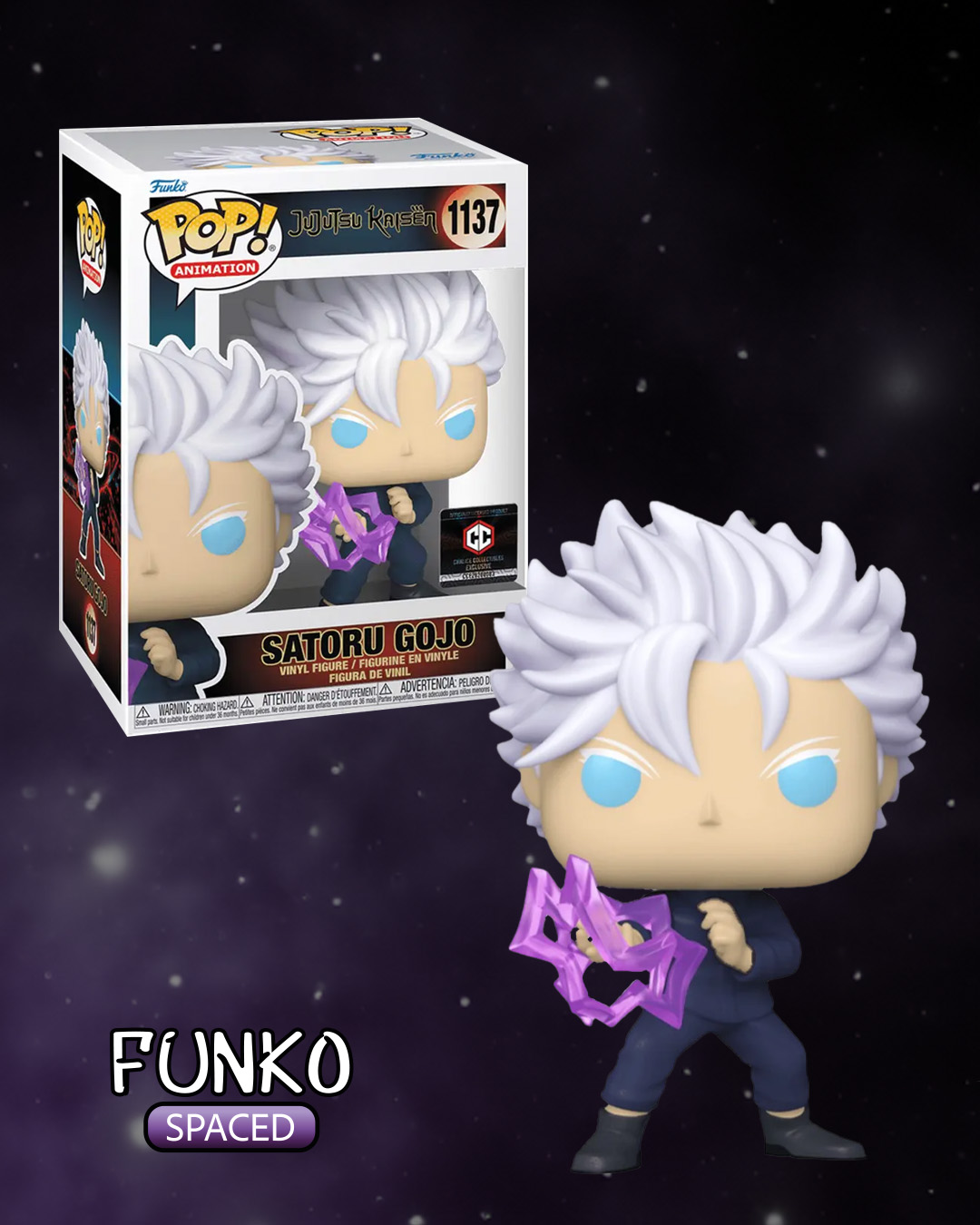 Фігурка Funko Pop Jujutsu Kaisen - Satoru Gojo | Фанко Поп Магічна битва - Сатору Годжо #1137