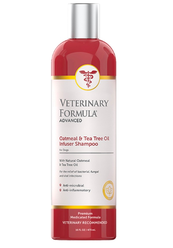 ВЕТЕРИНАРНА ФОРМУЛА ЗВОЛОЖУВ. Лікувальн.шампунь для собак, антибактеріальний, протизапальний 0.473 л