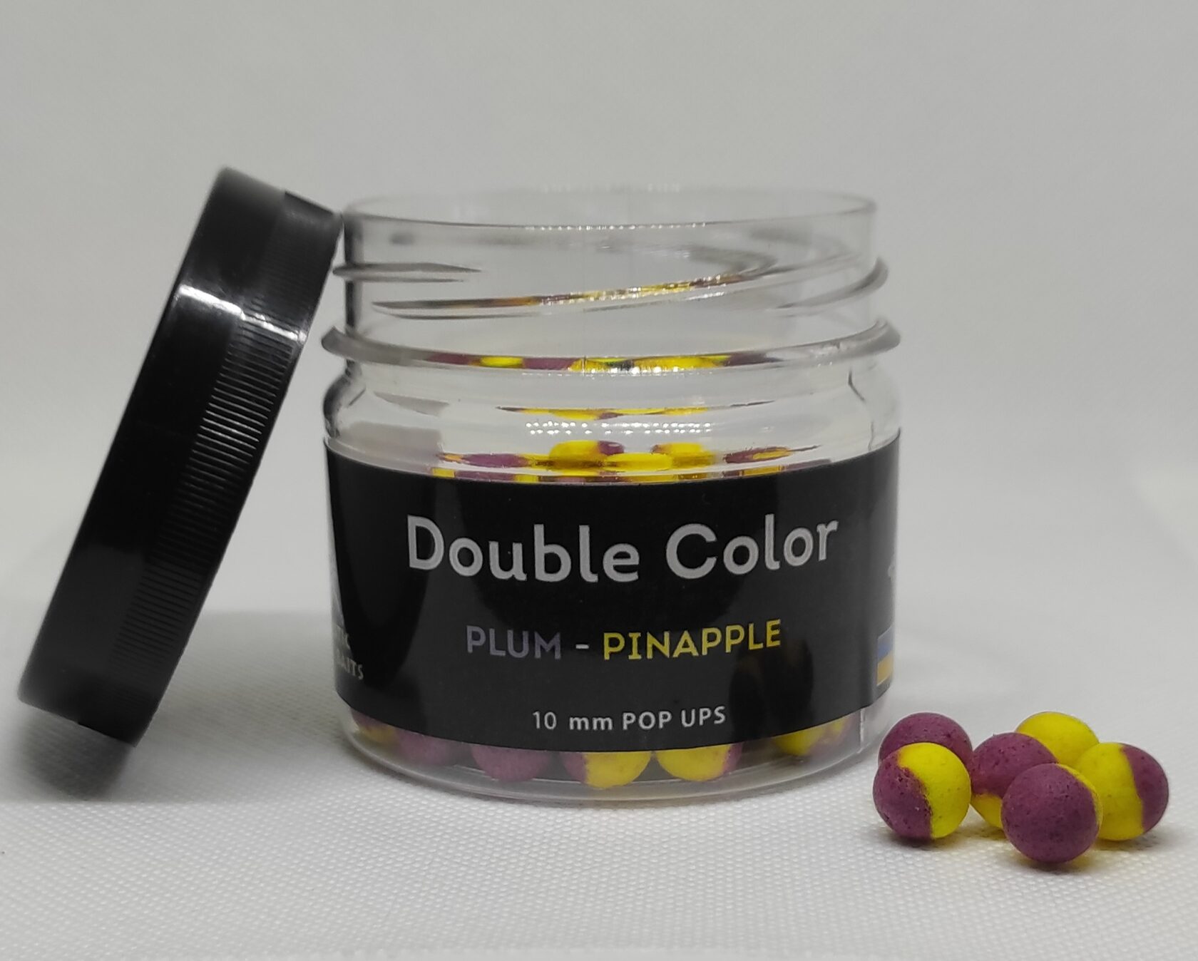 Плаваючі бойли Double Colour Plum-Pinapple 10мм.