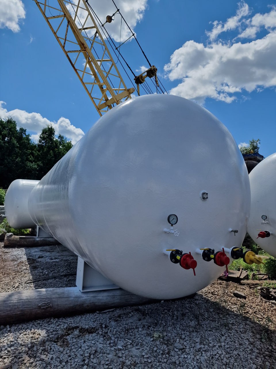 Резервуар ЗВГ/ Газгольдер СВГ/ Ємність LPG - 9.83 м3 надземний