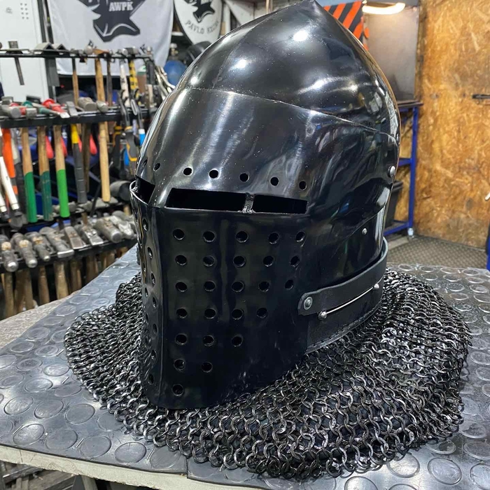 Armor helmet (Spoletos sport) black