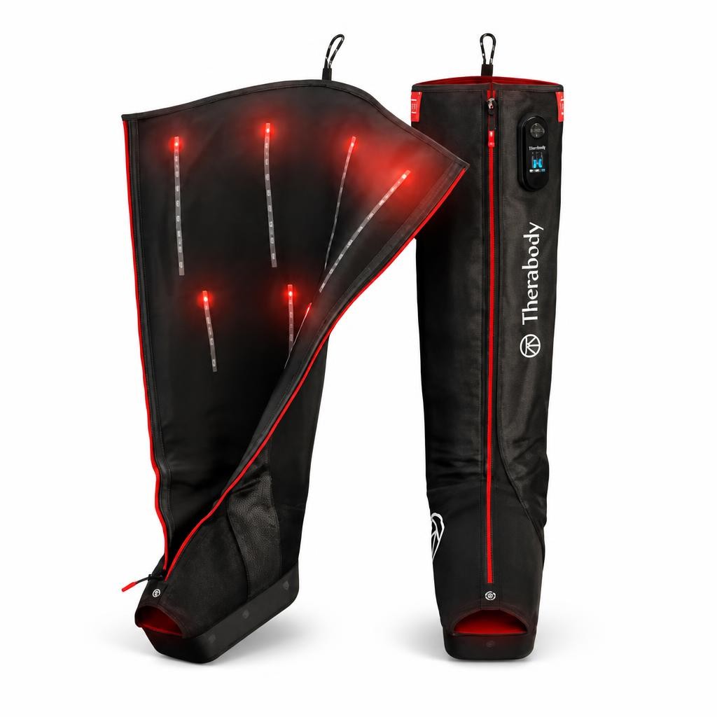 Бездротовий лімфодренажний апарат для пресотерапії JetBoots PRO Plus (компресійні чоботи з LED-світлом)