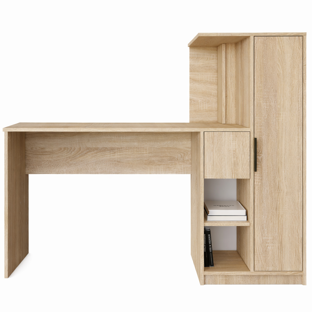 Письмовий стіл з шафою та прихованим зберіганням