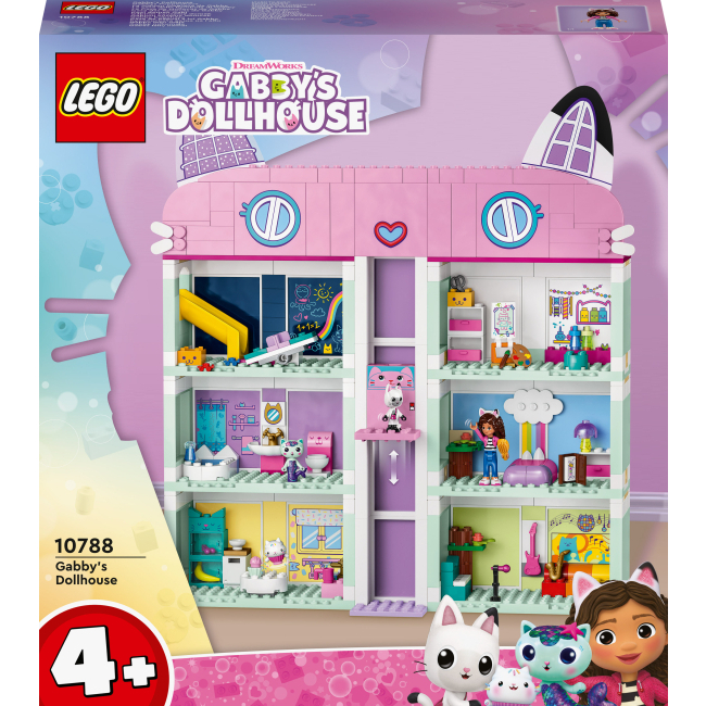 Конструктор LEGO Gabby's Dollhouse Ляльковий будиночок Ґаббі (10788)