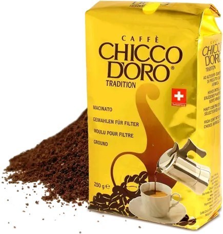 Кава мелена Caffe Chicco D'oro Tradition 250г 