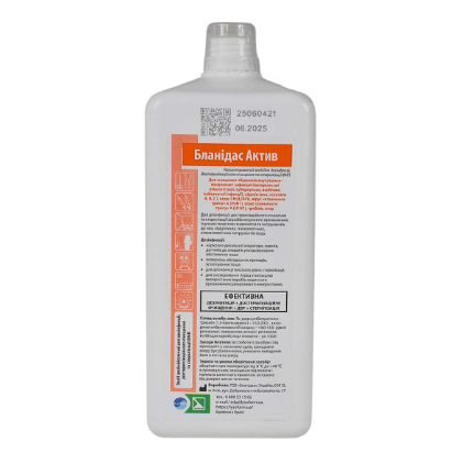 Засіб для дезінфекції та стерилізації Бланідас Актив, 1000 мл