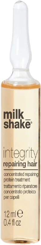 Ампула для відновлення сухого та пошкодженого волосся Integrity System Repairin Milk Shake, 12 мл