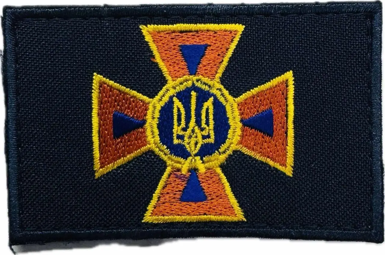 Кокарда ДСНС прямокутна (7,5 х 5 см)