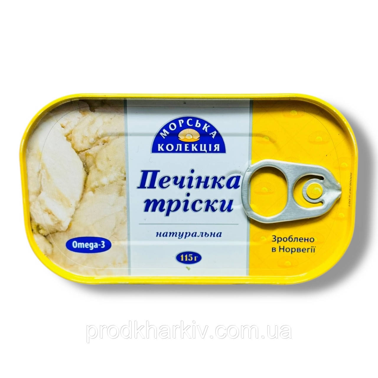 Печінка тріски Морська Колекція натуральна 115 г