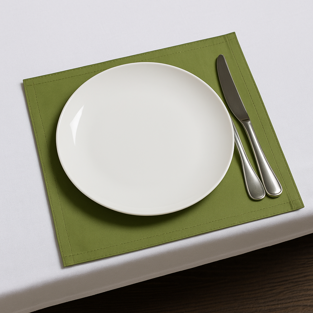 Серветка із  сатіну "Авокадо"