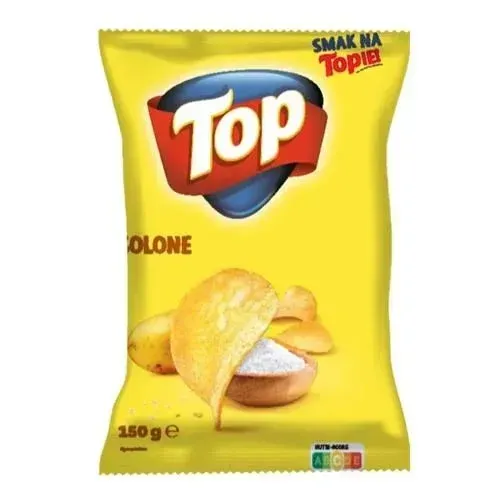 Картопляні чіпси Top з сіллю 150 г