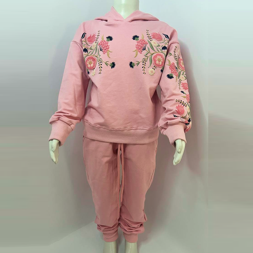 Спортивний костюм вишиванка, рожевий | Gryna