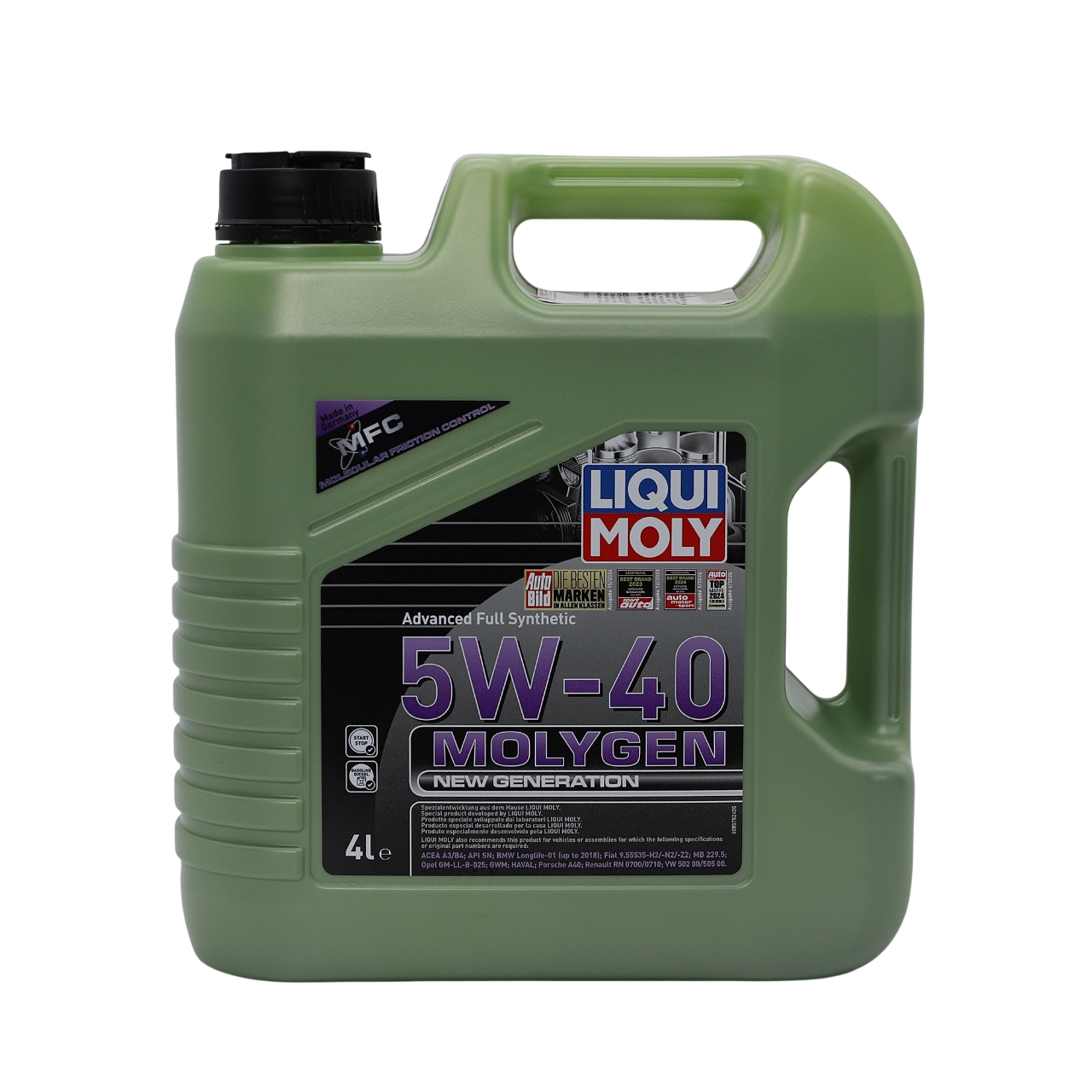 Олива моторна LIQUI MOLY MOLYGEN NEW GENERATION 5W-40 4L