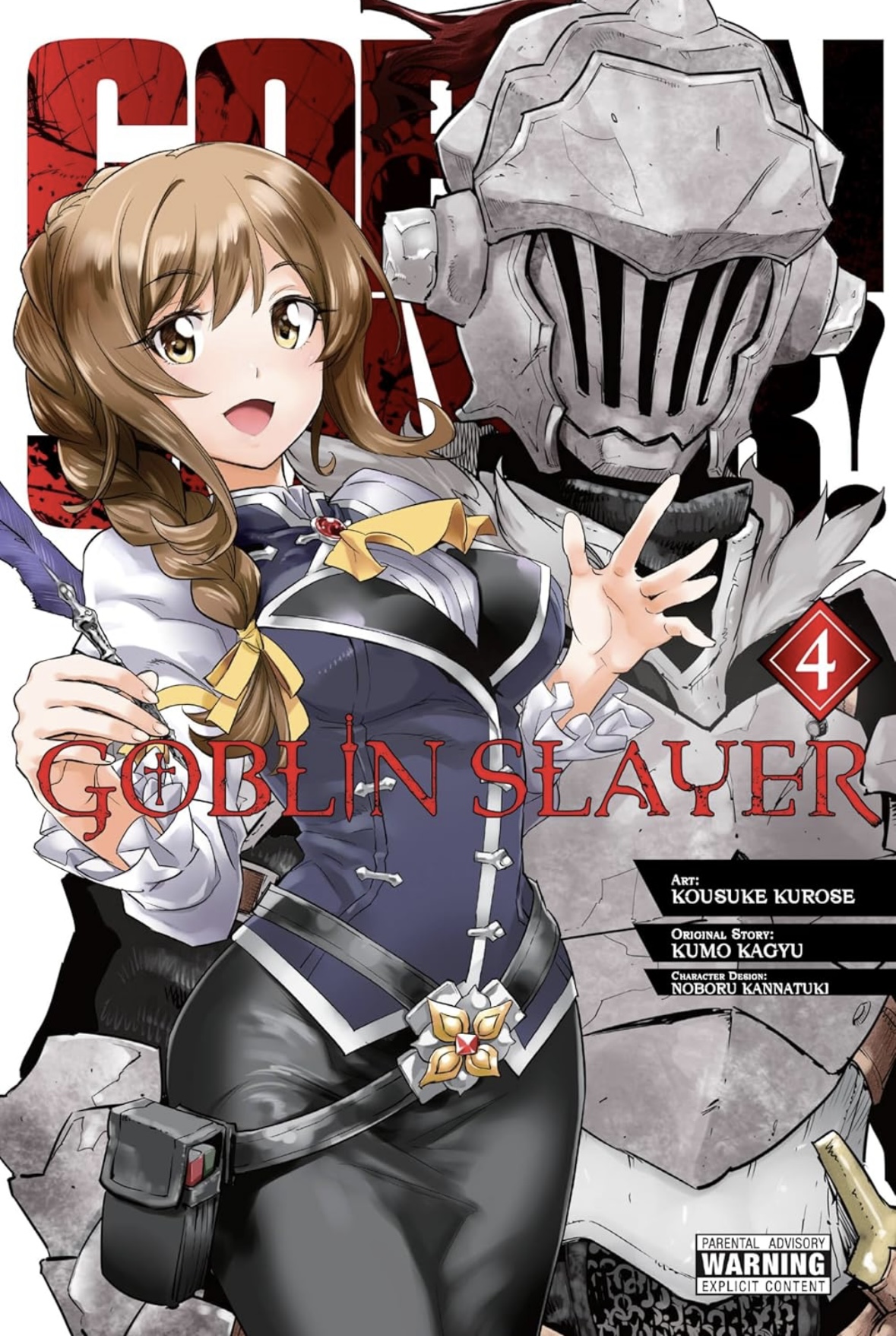 Goblin Slayer Vol. 4 (manga) (GOBLIN SLAYER GN) Kumo Kagyu