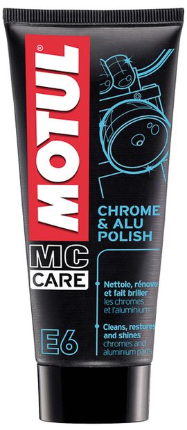 Паста  MOTUL E6 CHROME & ALU POLISH 100ML