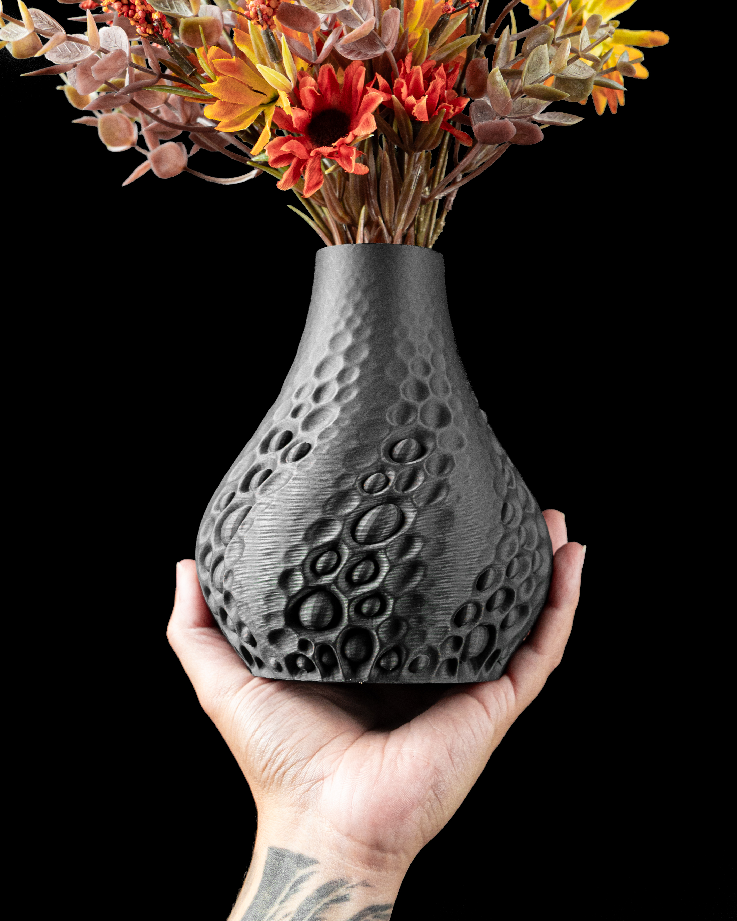 Pearl Flower Vase – Elegant 3D Printed Vase