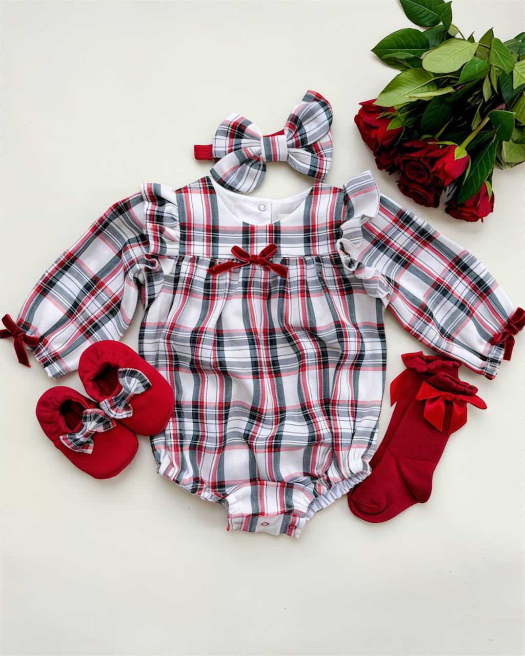 Дитячий ромпер клітинка