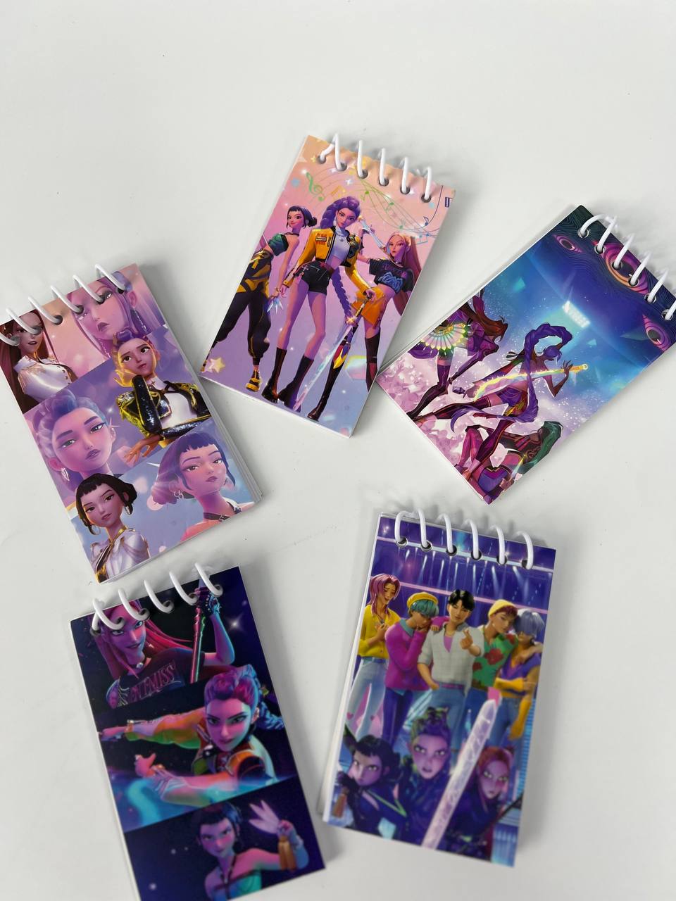 Набір блокнотів Demon Hunters, 5 шт