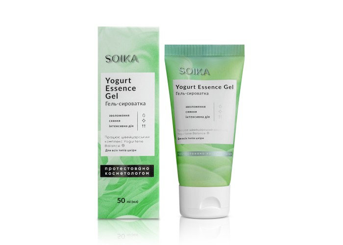 Soika Гель-сироватка для обличчя Yogurt Essence Gel, 50 мл