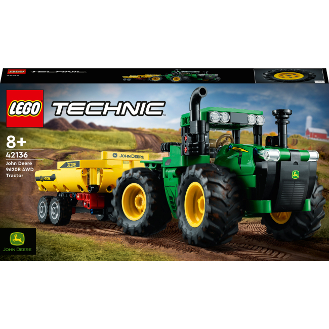 Конструктор LEGO Technic Трактор John Deere 9620R 4WD (42136)