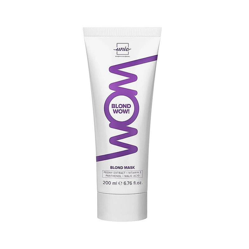 Маска проти жовтизни волосся UNIC WOW BLONDE, 200 мл.