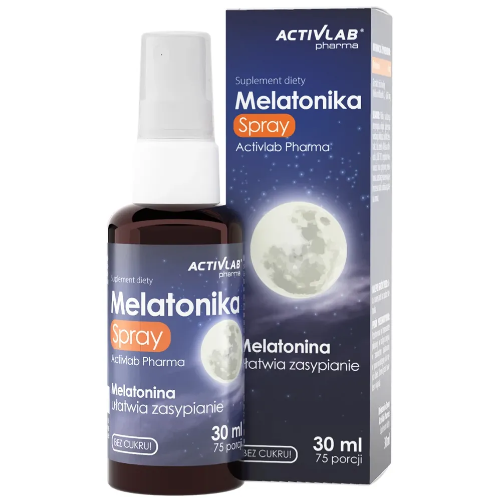 ActivLab Melatonika спрей без цукру зі смаком м’яти - 30 мл