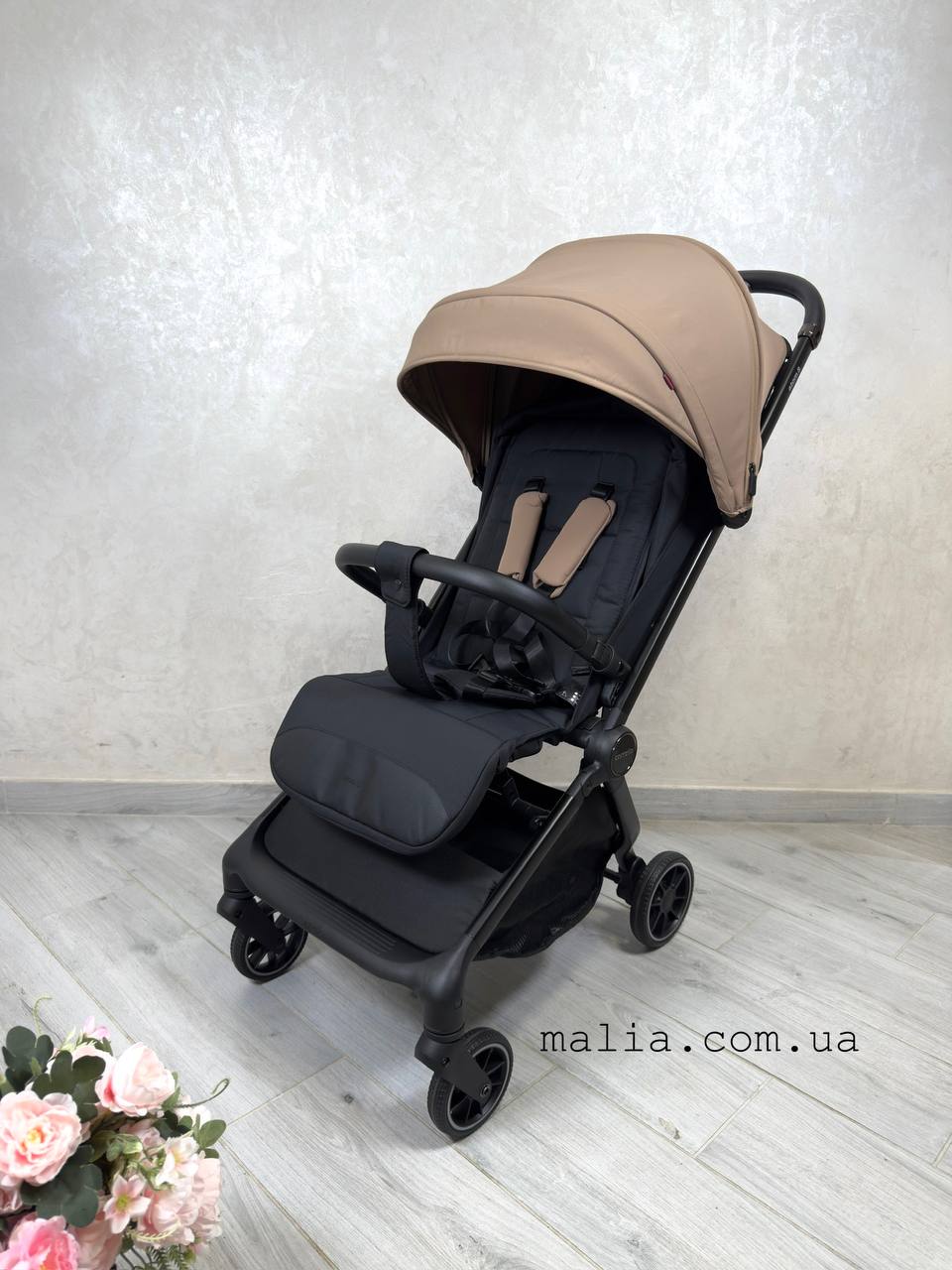 Візок прогулянковий CARRELLO Atom S CRL-5526 Ceramic Beige