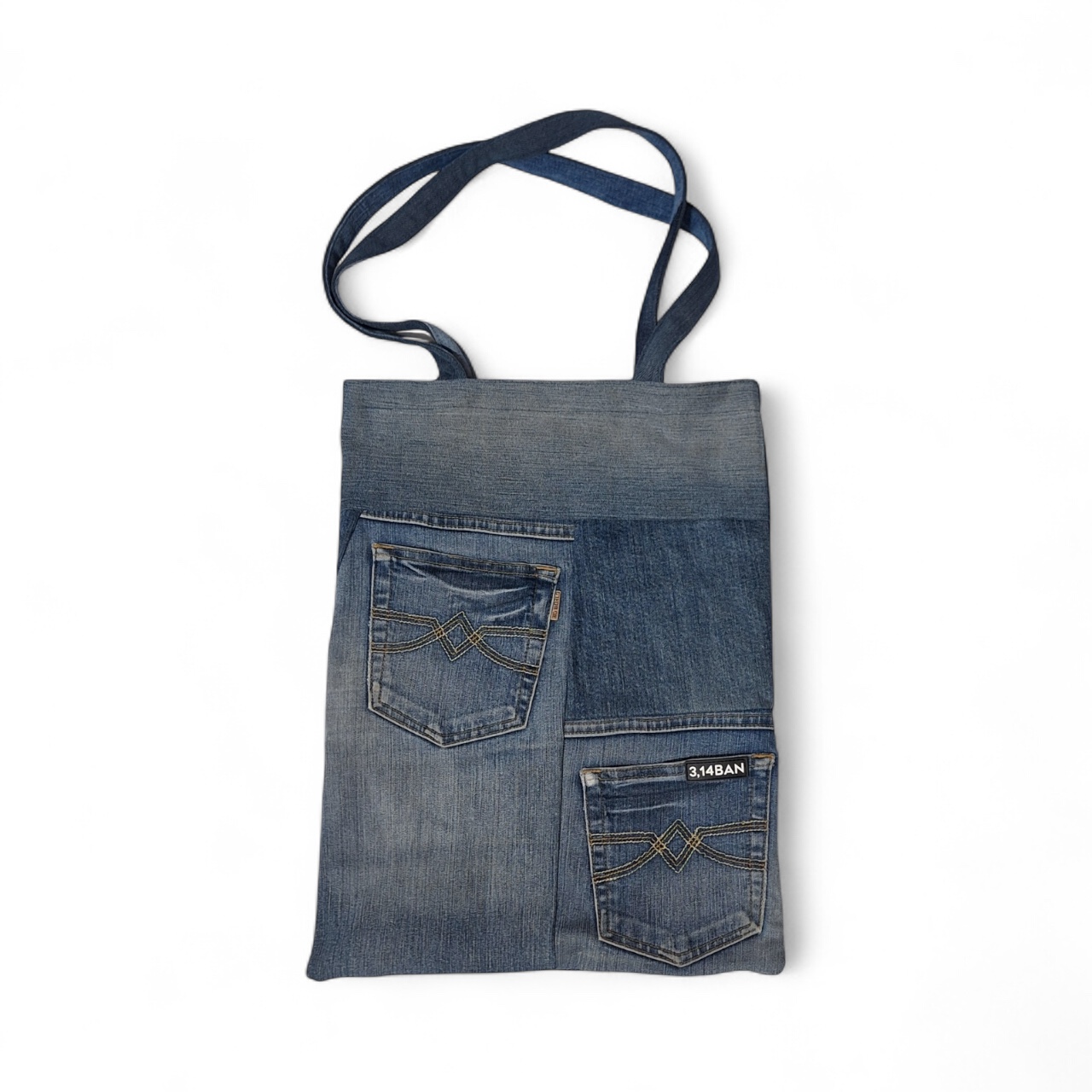 Upcycled Denim Tote Bag