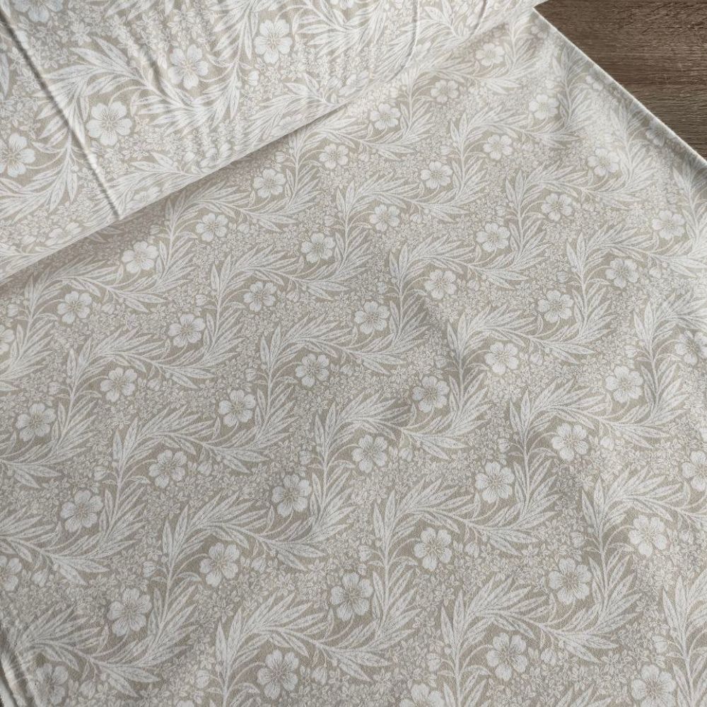 Тканина фланель- Бежевий в"юнок