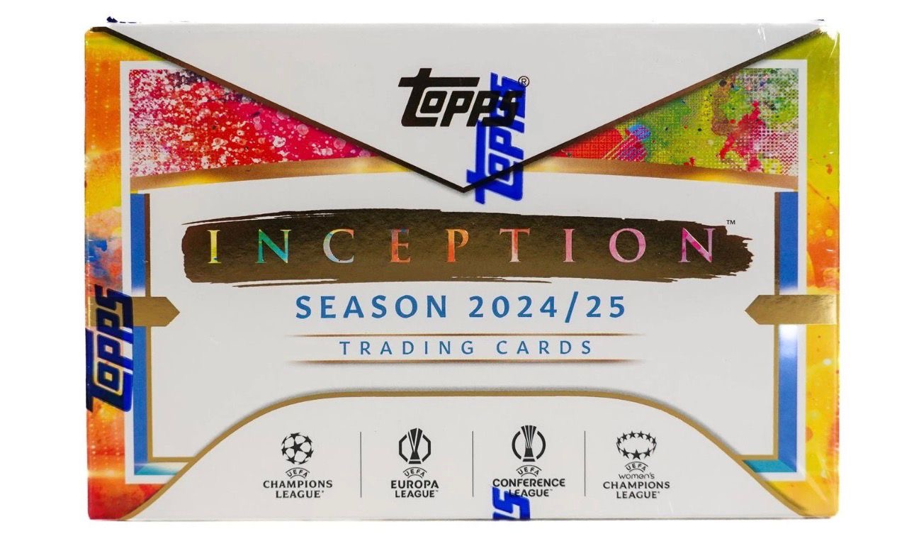 Topps Inception UEFA Club Competitions 2024/25 Hobby Box