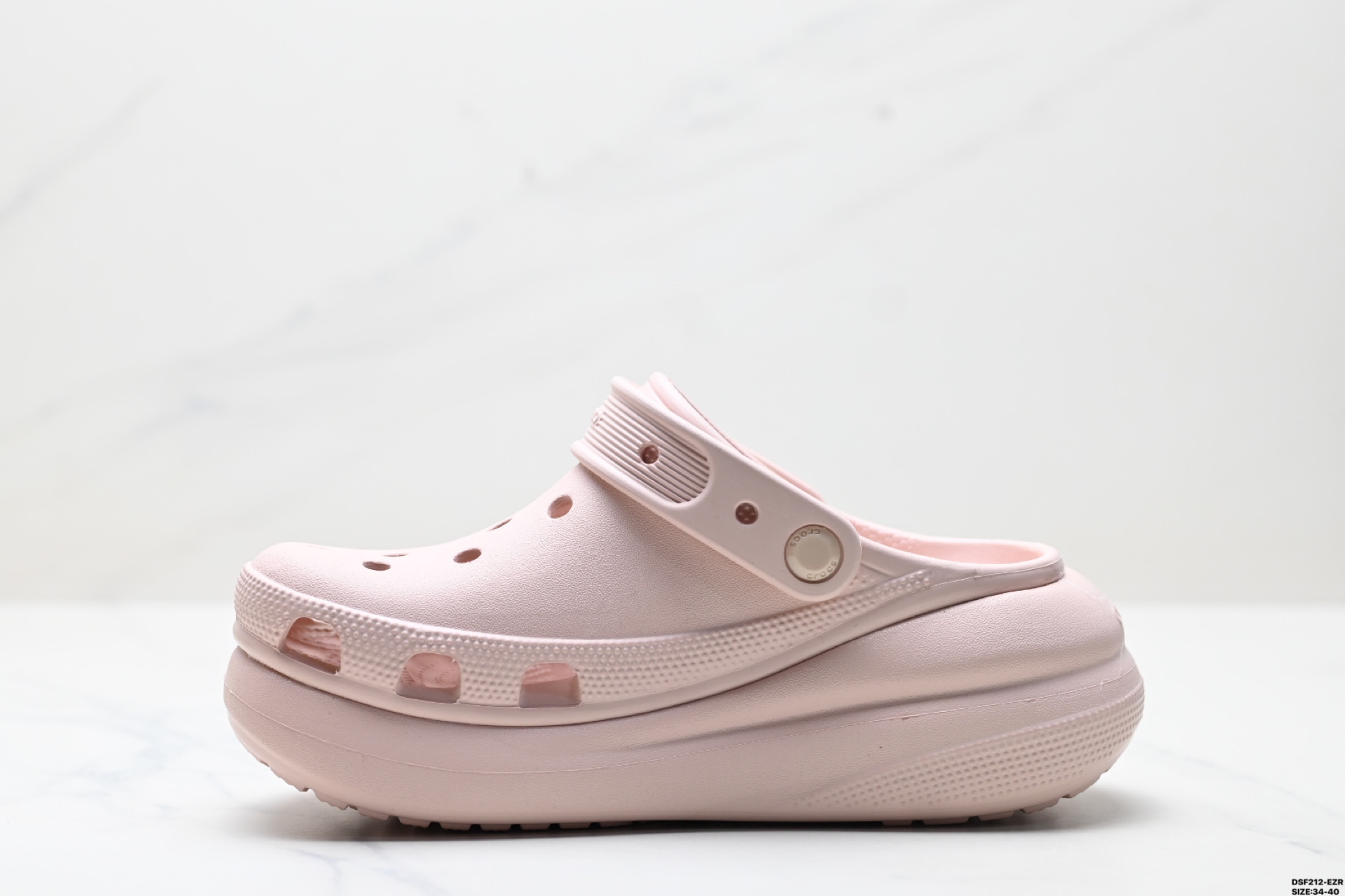 Crocs EVA Clogs, jednoczęściowe formowane kapcie