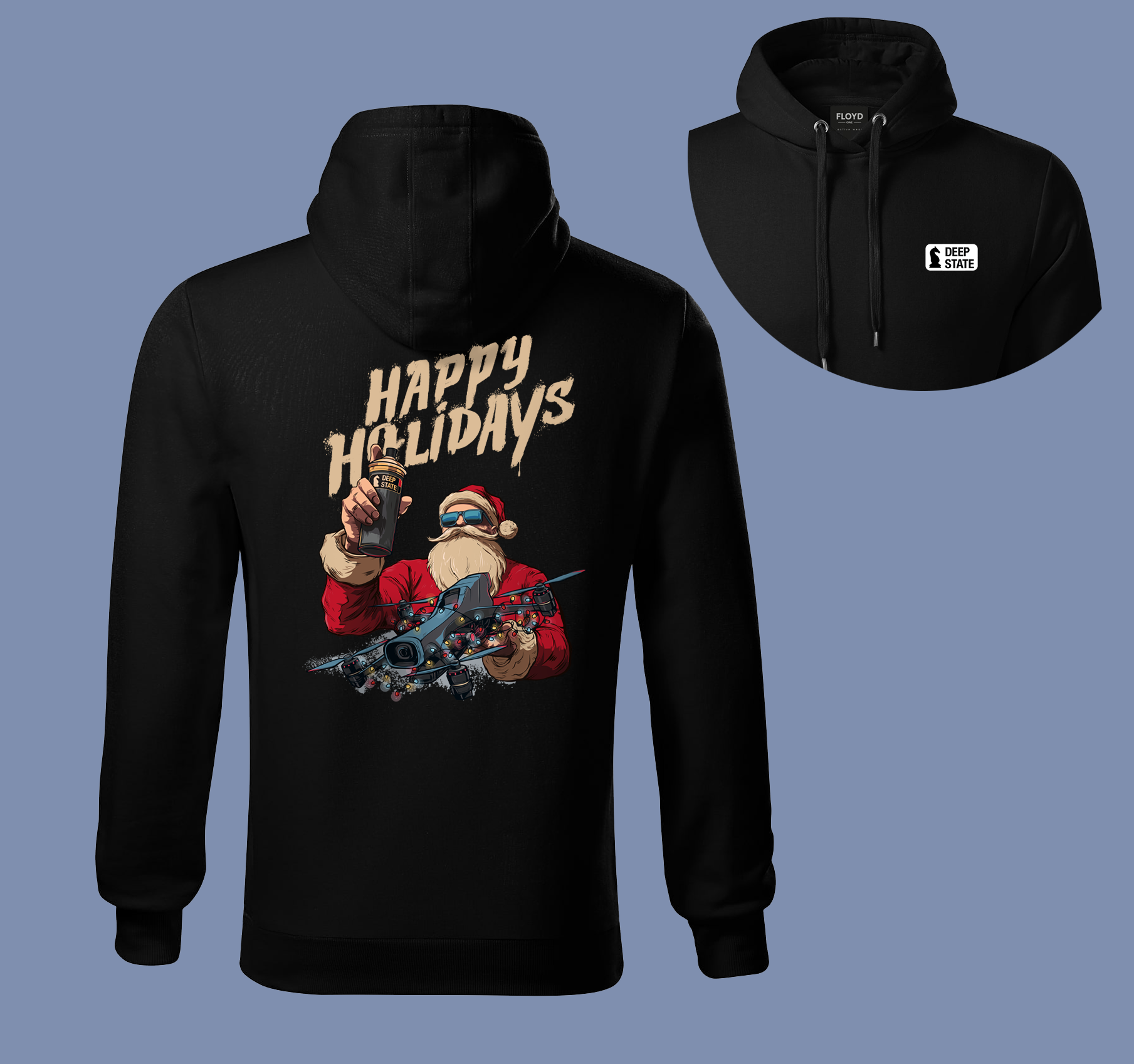 2026 Худі "Santa's drone"