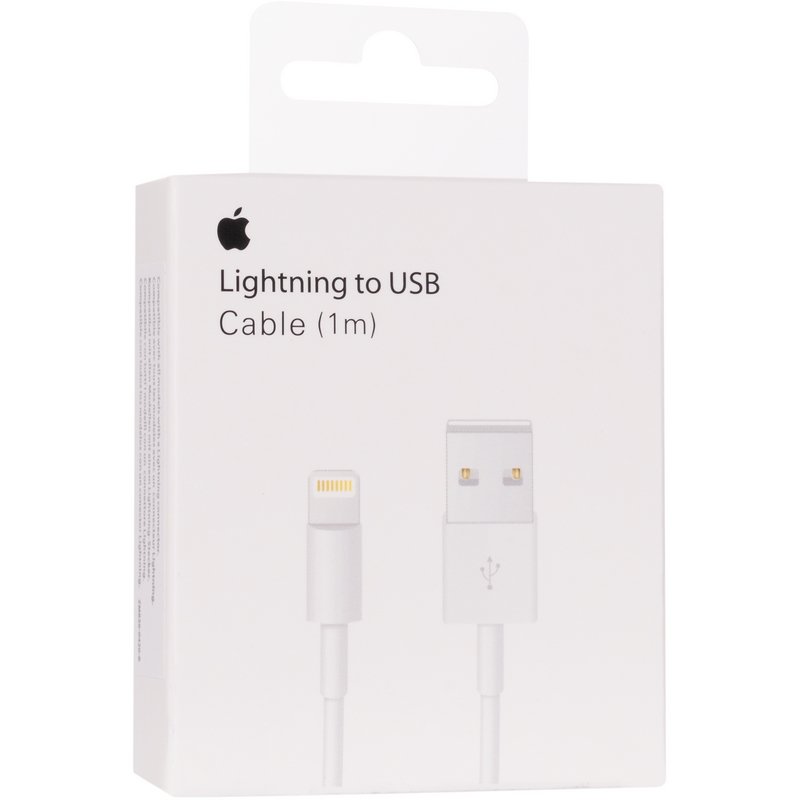 Кабель USB 99% Original Lightning (MD818ZM/A)(chip MFI Foxconn)(box)